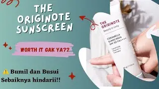 REVIEW THE ORIGINOTE SUNSCREEN || Bumil Busui Wajib Nonton!!