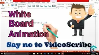 White Board animation using PowerPoint | VideoScribe Effect in PowerPoint | Practical video.
