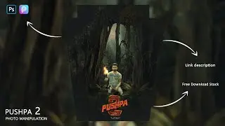 Make Pushpa 2 Movie Poster l Pushpa 2 Poster Editing #pushpa2 #alluarjun