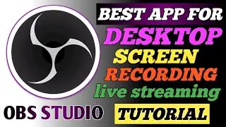 How To Free Desktop Screen Recording In PC/Laptop | OBS Studio App In 2021👌👍👌