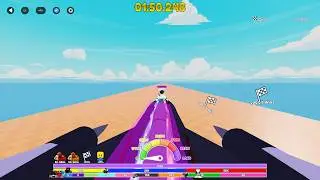 Doing my 235th Rebirth in Roblox Race Clicker