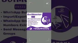 Best WhatsApp Marketing Software and Whatapp Filter.Whatsapp for details:+923418127274 #botmaster