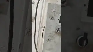 The thermometer and electrical panel of this device were installed
