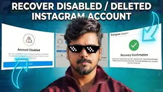 How to Recover Permanently Deleted Instagram Account? Disabled Account Recovery 2026!