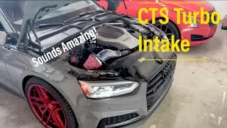 Every B9 Audi S4/S5 needs an Intake! CTS Turbo Intake Install