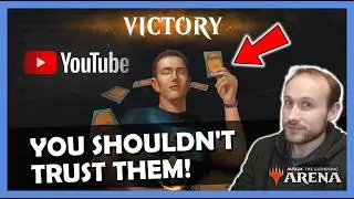 Why You SHOULDN'T Trust MTG YouTubers/Streamers! | MTG Arena Guide