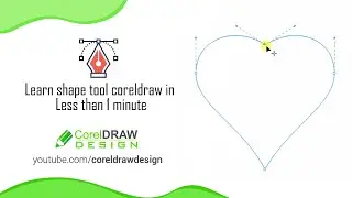 Learn basic of shape tool in just 1 min Coreldraw