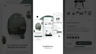Furniture E-Commerce Mobile App | Furniture Store App UI Kit | Figma UI Kit | Mobile App UI Kit | UI