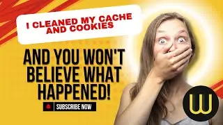 I CLEANED My Cache and Cookies and You Won't Believe What Happened!