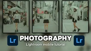 Tutorial edit foto ala photography | Lightroom mobile tutorial
