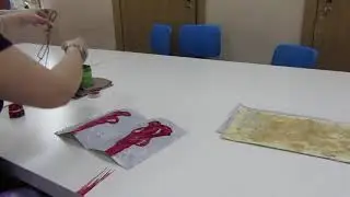 Мастер-класс на тему: "Рисование нитью"