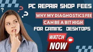 This is Why PC  Repair Shops Charge High Fees Just For Looking at Your Computer