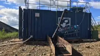 Доводочный модуль ИТОМАК для извлечения золота из концентратов. Чукотка