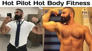 Hot Pilot Hot Body Fitness Presented Shirtless