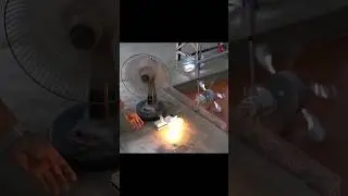 mini fan turn into turbine generator #freeenergy