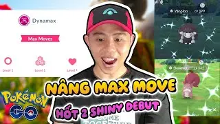 Nâng Max Move và Bắt Được Shiny Wooloo, Skwovet | Pokemon GO