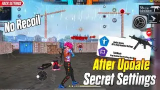 Switch Access & TalkBack Settings Free Fire || 0% Recoil 95% Headshots || Brazil Settings 2026 ⚙️