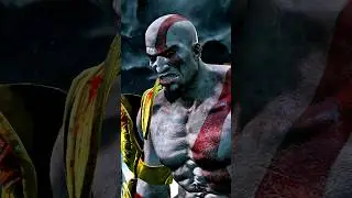 Kratos Kills Poseidon [4K] | God of War 3 #shorts