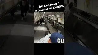 Getting a Morning #Workout on the 2nd Longest #Escalator in #Europe | Česká Pohádka
