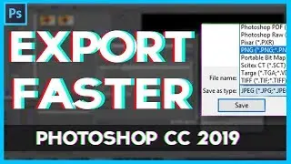How to Save Faster in Photoshop CC 2019