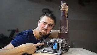 A CLEANER made from a WASHING MACHINE engine