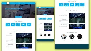 full website design using html css with explanation in English | html css website design tutorial
