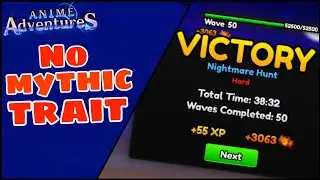 Solo Nightmare Hunt Halloween Event [No Mythic Trait] In Anime Adventures
