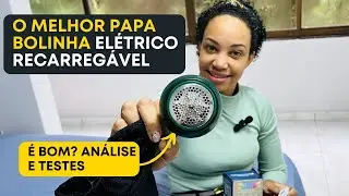 Papa Bolinha Elétrico Recarregável: Adeus Fiapos! Review Completo 2024 | Suas Roupas Como Novas