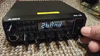 ALINCO DX10  PRZEŁĄCZANIE PASMA 10m NA 11m (CB )
