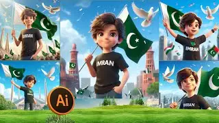 how to create 3d ai social media image | independence Day picture | bing app kaise use kare 2024