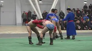 Кышкы өйнүң хүреш маргылдаазы. Чаа-Хөл кожууннуң хүрежи. 22.12.2019 чыл.