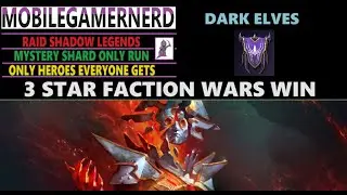 (Dark Elves Faction Wars) Raid Shadow Legends F2P Team