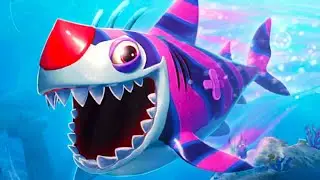 Акула КЛОУНСИ #8 Обновление Hungry Shark World на крутилкины