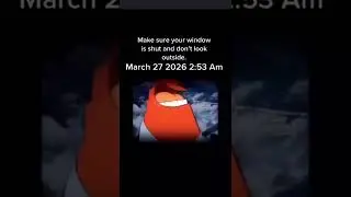 Make sure your window is shut and don’t look outside. March 27 2026 2:53am cursed Mr krabs spongebob