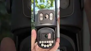 Wifi  камера 2В1 в МИНИ корпусе слежение за человеком с двух камер.