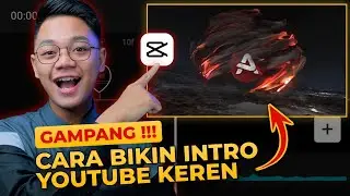 GAMPANG‼️ TUTORIAL MEMBUAT INTRO YOUTUBE DI CAPCUT - cara membuat intro logo cinematic di hp android