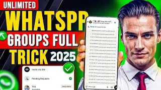 Whatsapp Group Full Trick 😱| Whatsapp Group Full Kaise Kare | Unlimited Whatspp Groups Full Method 🔥