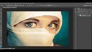 Adobe Photoshop CS6 Ders 29 Renkli Resimlerde Renklendirme - Örneğin Göz Rengini Değiştirmek