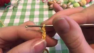 Вязание крючком-Урок 6. Цепочка из воздушных петель.