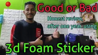 3d white bricks foam wallpaper | 3d wallpaper honest review after using one year | 3d wall stickers