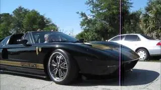 Ford GTX1 leaving duPont REGISTRY Cars and Coffee