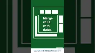 Merge cells with dates 🤯