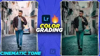 Lightroom Mobile : 🔥 Cracking Cinematic Tone + Free Preset.[Lightroom Mobile Tutorial]