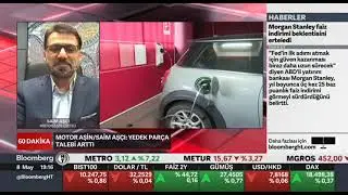 Otomotiv Sektöründe Yaşanan Gelişmeler | Saim Aşçı | Bloomberg HT Canlı Yayın
