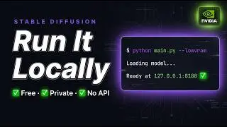 How to Run Stable Diffusion locally for free - no API key, no monthly subscription, no data in cloud