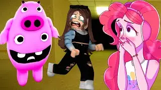 ПИНКИ ПАЙ с ВИКУЛЕНКОМ ПОТЕРЯЛИ ЧТО-ТО в ЗАКУЛИСЬях Backrooms Morphs ROBLOX  - МОНСТРЫ ЗЛЫЕ
