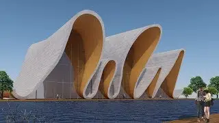 Tutorial ARCHICAD 22 Creating a wave building with the Shell Tool
