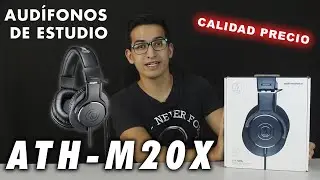 ATH-M20X UNBOXING Y REVIEW AUDÍFONOS DE STUDIO AUDIOTECHNICA