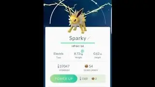 Pokemon Go - How TO Evolve Your Evee Into A Jolteon!! (Or Into Any Other Evolutions)