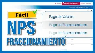 Como Generar NPS Fraccionamiento Sunat 2023 | Facil paso a paso
